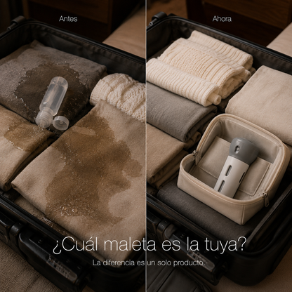 Dispensador de Viaje 4 en 1 Rotativo