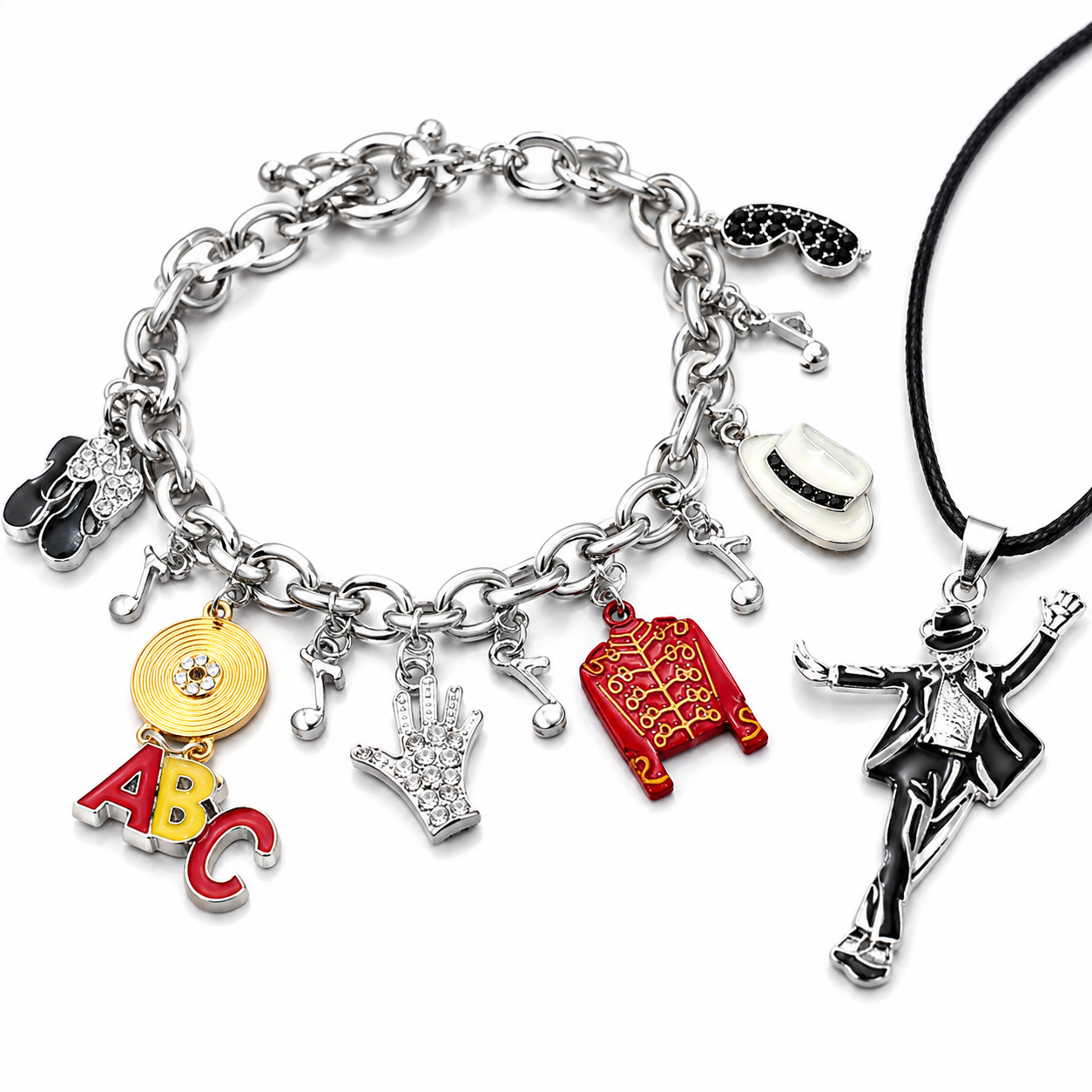 Pulsera Charms - Moonwalk Edition